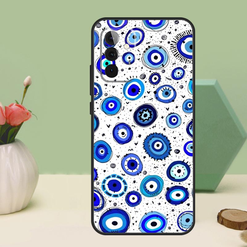 Evil Eyes For Samsung Galaxy A16 A55 A35 A15 A32 A12 A22 A52 A54 A34 A14 A56 A36 A26 A13 A53 A06 Case