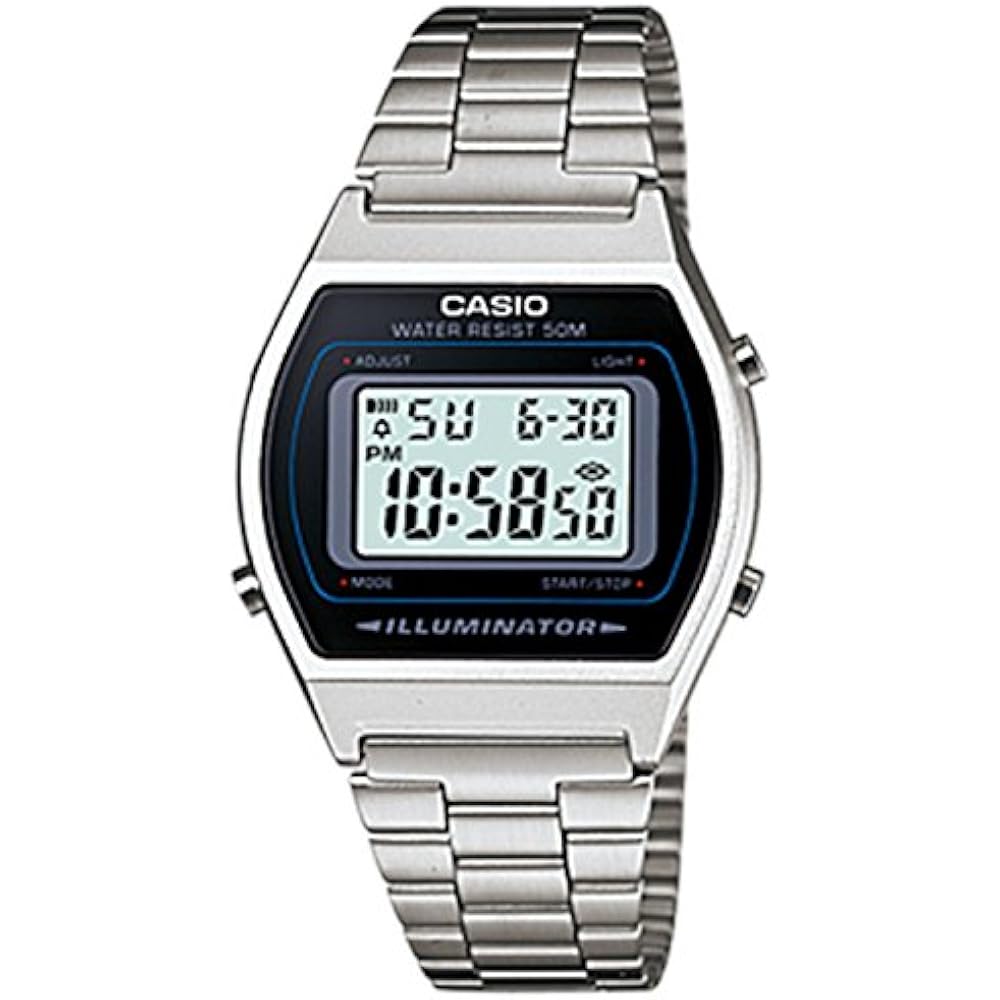 Casio CASIO Watch Digital Standard B640WD-1A Silver/Black Parallel Import [Watch] [Watch]