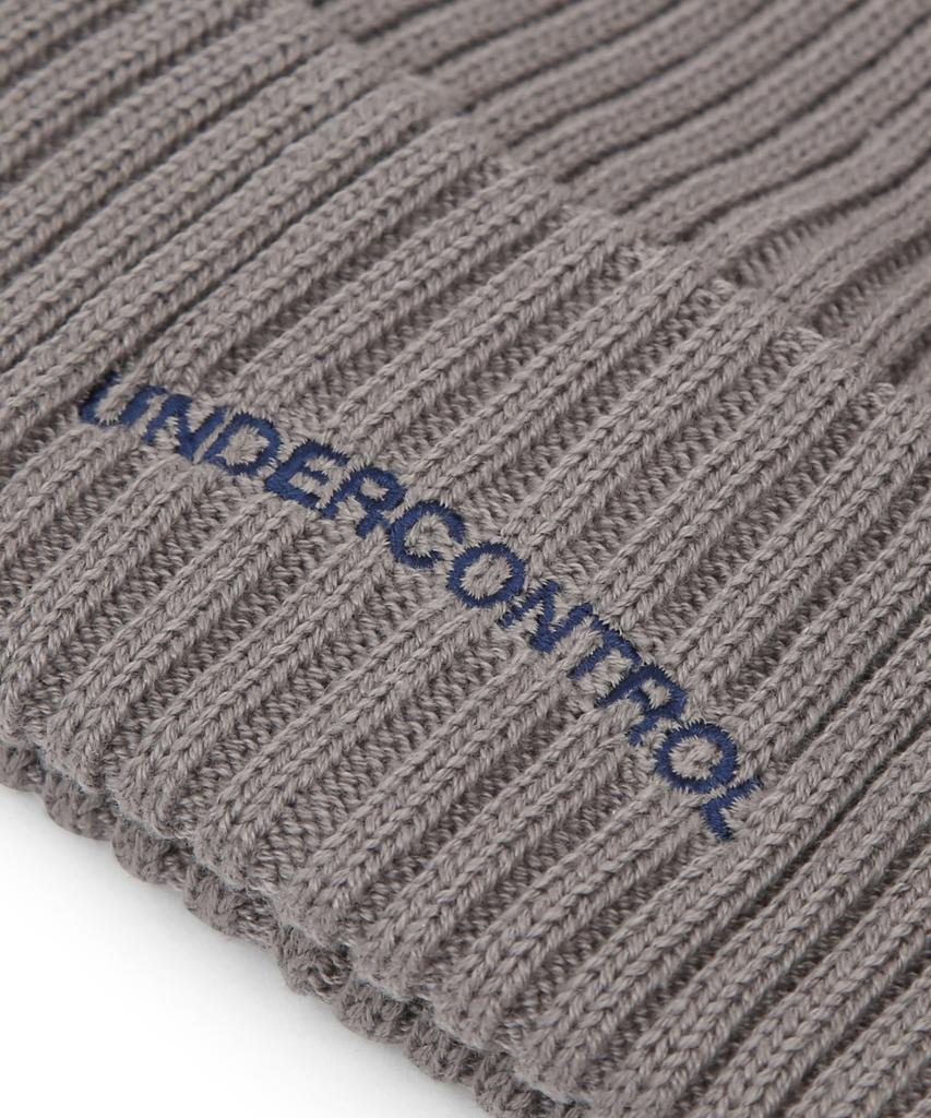 Eondeokeonteulol All-Season Thin Long Beanie Cotton Knit Unisex Logo Beanie Hat Beanie / College Crew / M Charcoal