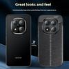 For Xiaomi Poco M8 Pro 5G/Redmi Note 15 Pro+ 5G (Global) Case Litchi Texture TPU Flexible Phone Cover, Black