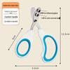 Anti-Bleeding Cat Nail Clipper for Newbies - Round Hole Design To Prevent Scratches
