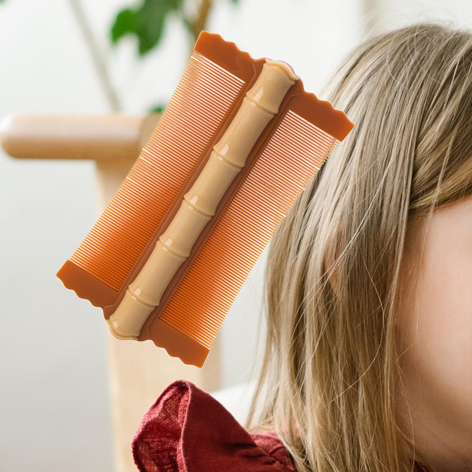 

Гребень для удаления вшей и гнид, гребень для удаления вшей, с мелкими зубьями, двусторонний, для удаления вшей и гнид