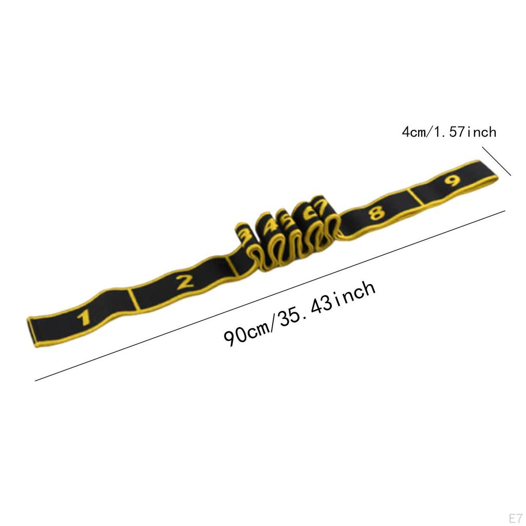 Elastic Resistance Band, Segmented Correa with Fitness Gymnastics Loople's Dance Exercise