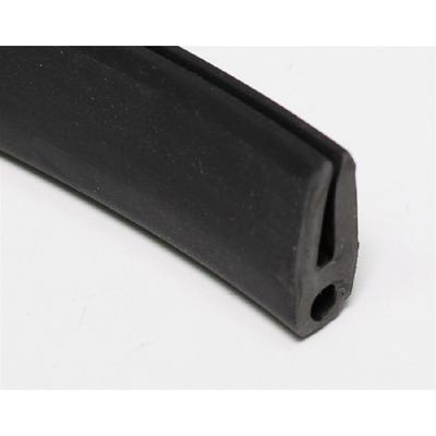 Nouvelle Bande d'Étanchéité en Caoutchouc Noir Joint de Bord Fermé Montant de Porte de Voiture Type Grand O-U 5m