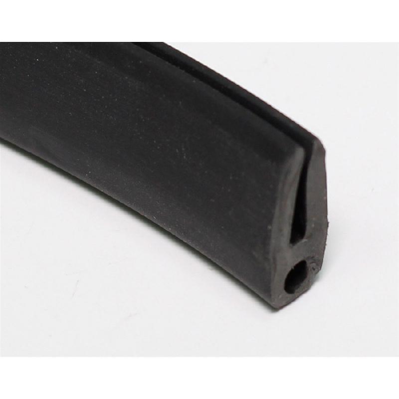 New Black Rubber Seal Strip Car Door Pillar Closed Edge Weatherstrip Big O-U Type 5m