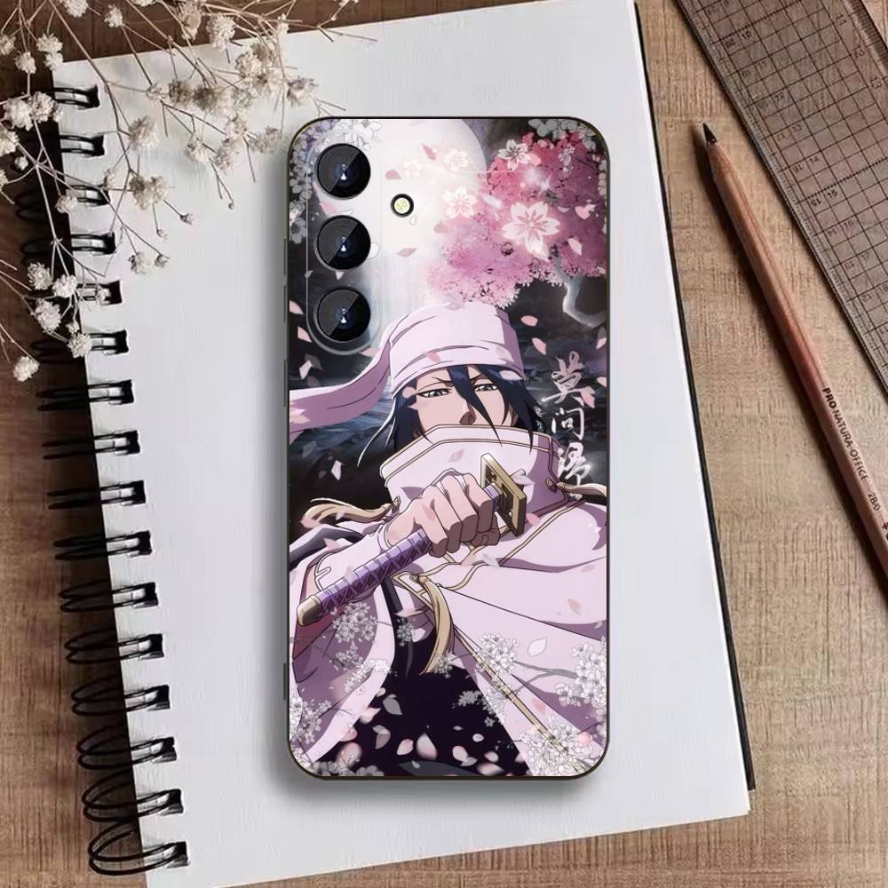 B-Bleach Anime K-Kuchiki Phone Case For Samsung Galaxy A73,A21s,A22,A31,A52,A53,A71,A41Soft Black Shell
