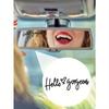 1pc Black 'Hello Gorgeous' Car Sticker, 20cm PVC, Universal Fit