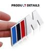 83mm 3D Aluminum Car Badge Sticker For M E81 E82 E88 E90 E91 E92 E93 F30 E60 E61 GT F10 F11 F18 E63 E64 E68 F03 F04 F15