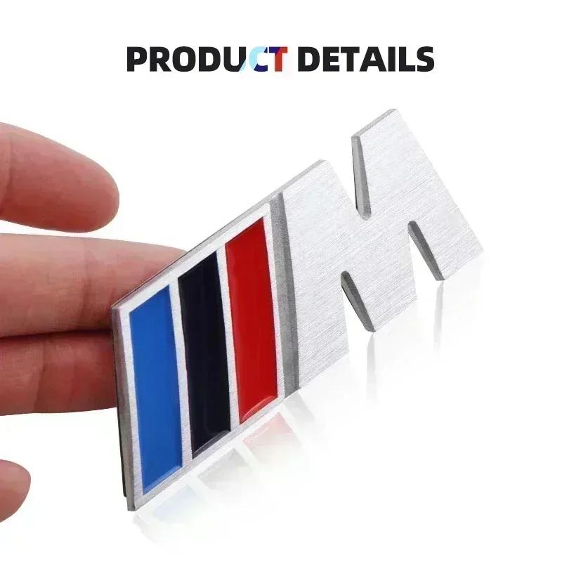 83mm 3D Aluminum Car Badge Sticker For BMW M E81 E82 E88 E90 E91 E92 E93 F30 E60 E61 GT F10 F11 F18 E63 E64 E68 F03 F04 F15
