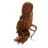 Doll Hair Wig Curly Style Neat Bangs DIY Cutting Soft Doll Supplies for 1 3 8 To 9in Head Circumference BJD Doll Light