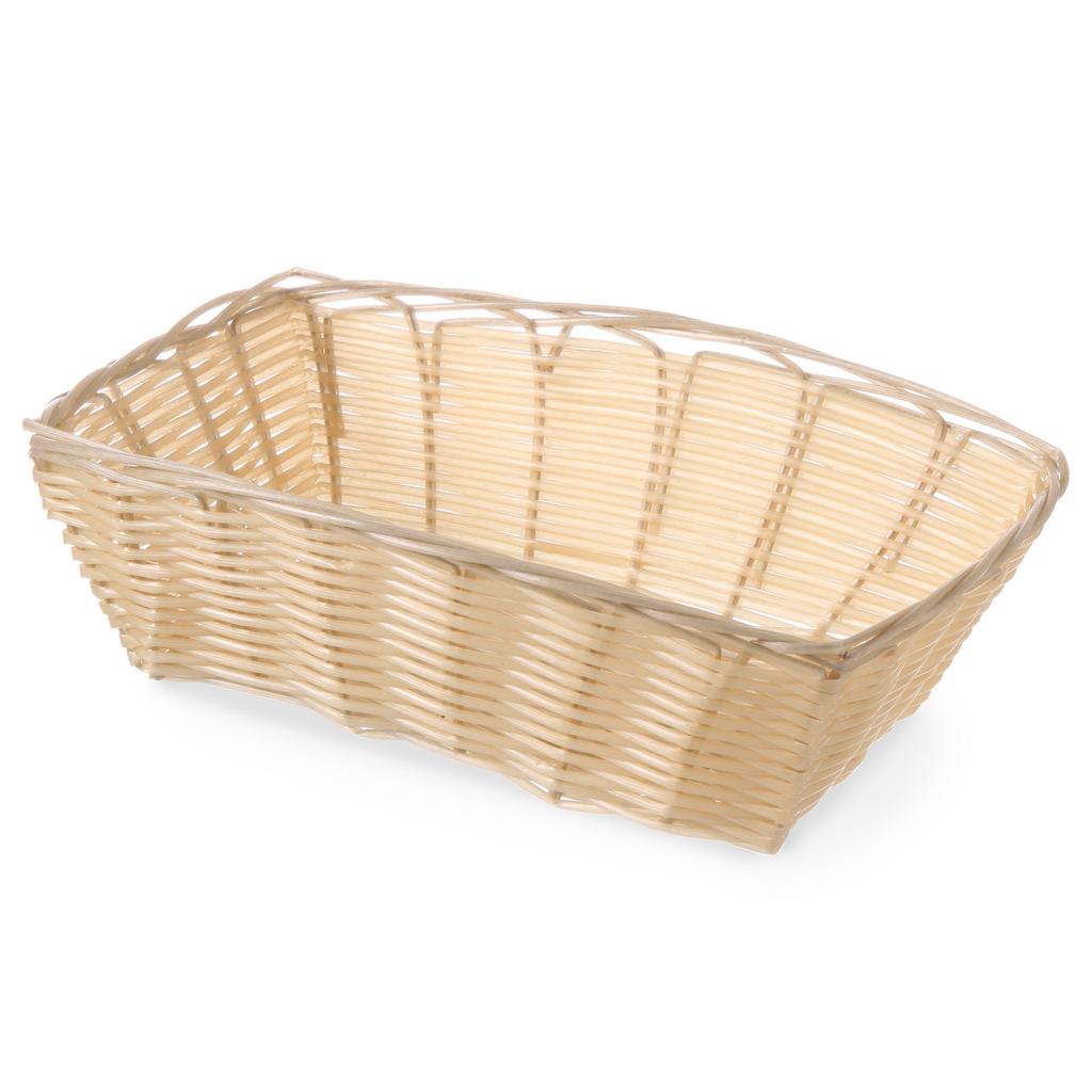 Polyrattan rectangular bread basket 225x150x65mm Hendi 426807