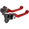 Motorcycle Clutch Brake Lever Foldable CNC Pivot for CRF125F CRF 125F 2022 2021 2020 2014-2022 Dirt Pit Bike Red