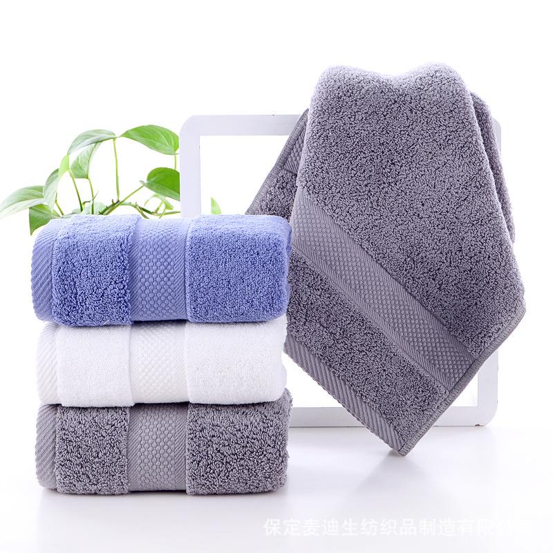 Pure cotton towel bath towel thickened soft absorbent embroidery hot-selling style combination