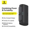 Baseus Mini Powerbanka 20W 5000mAh Typ C Rychlé nabíjení Externí baterie PowerBank pro iPhone