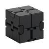 Alloy&Plastic Infinity Cube Fidget Toy Ultra-Durable Sensory Stress Reliever for Adults & Kids Anxiety Relief Gift