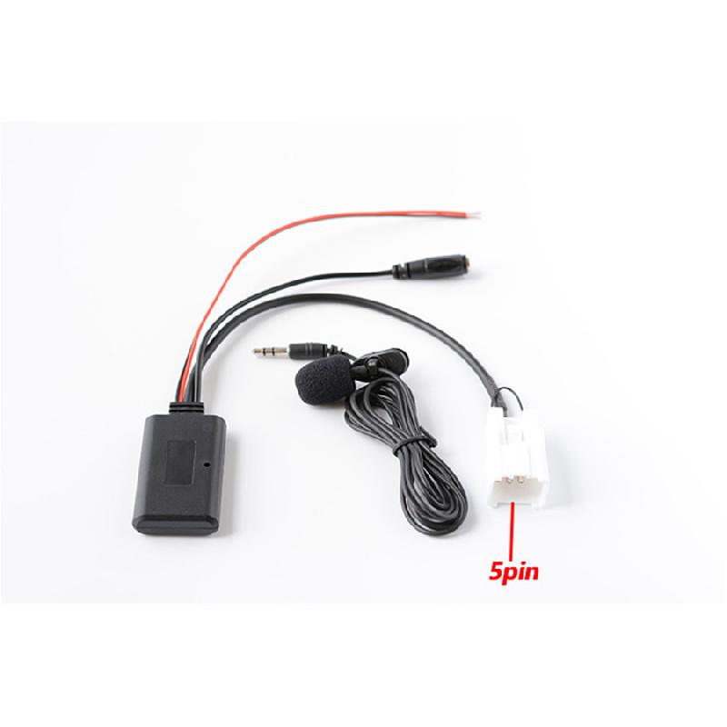 New For Ford BaBf Falcon Wireless Bluetooth Aux-in Cable Music Adapter W/ Microphone