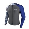 Herren UV-Schutz Rash Guard Set Schnelltrocknende Badebekleidung Schnorcheln Surfen Quallenabwehr Wassersport