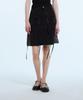 LARTIGENT L11 Eyelet Nylon Skirt(Black)