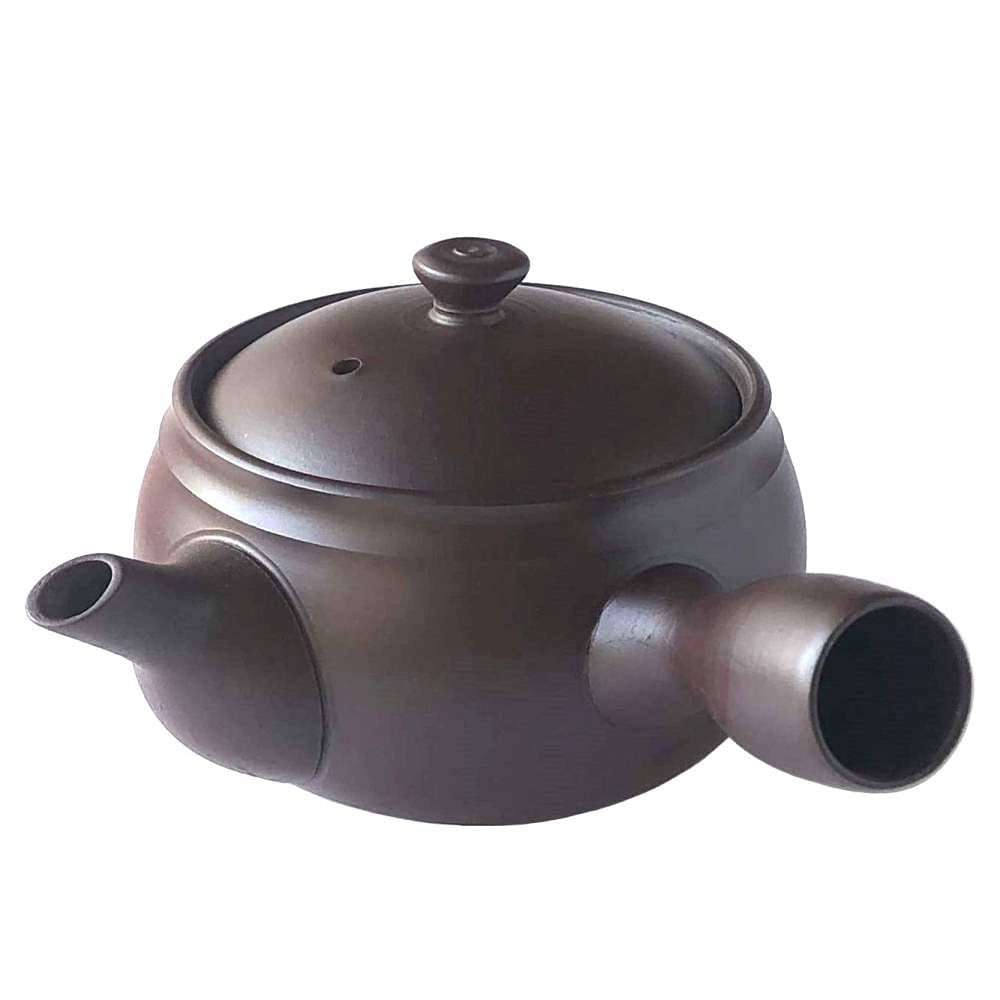 Yokkaichi Banko Ware Teapot e499 Purple Clay 360ml Made in Japan