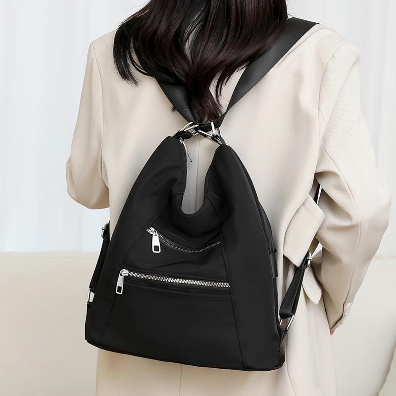 

Женская сумка через плечо большой вместимости, повседневный универсальный рюкзак, нишевый дизайн, новая мода