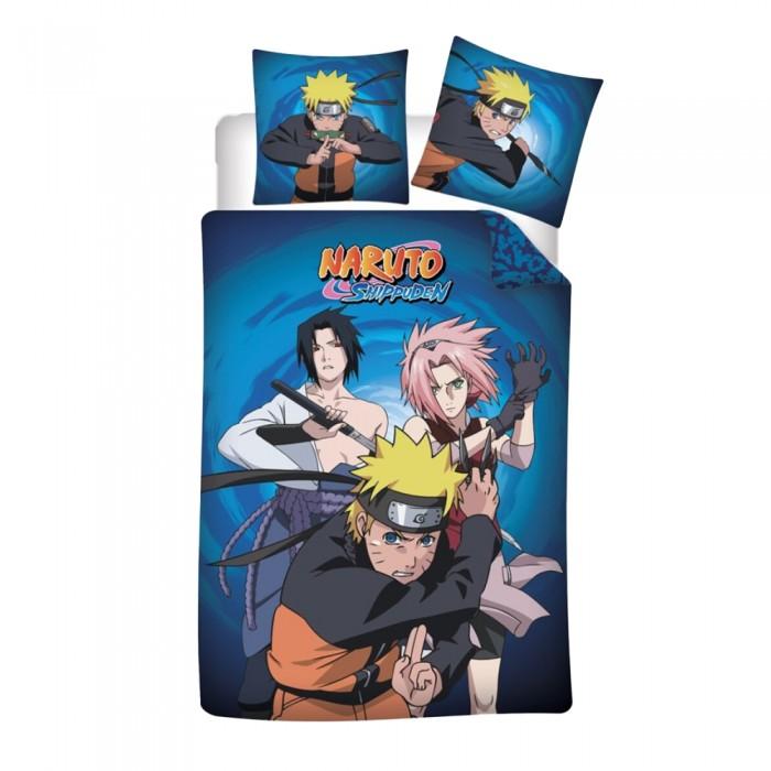 Naruto: Shippuden Team 7 Fight Duvet Cover Set