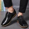 New High Quality Men's Lace-Up Casual Shoes  British Retro Style Walking Shoes Outdoor Lightweight And Comfortable Walking Shoes