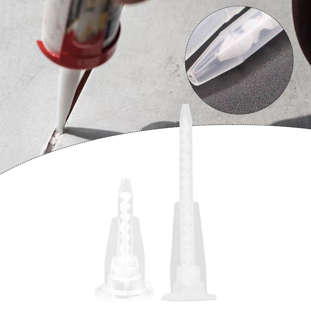 10x Epoxy Mixing Nozzles for Ab Two Component Cartridge Accessories Lightweight