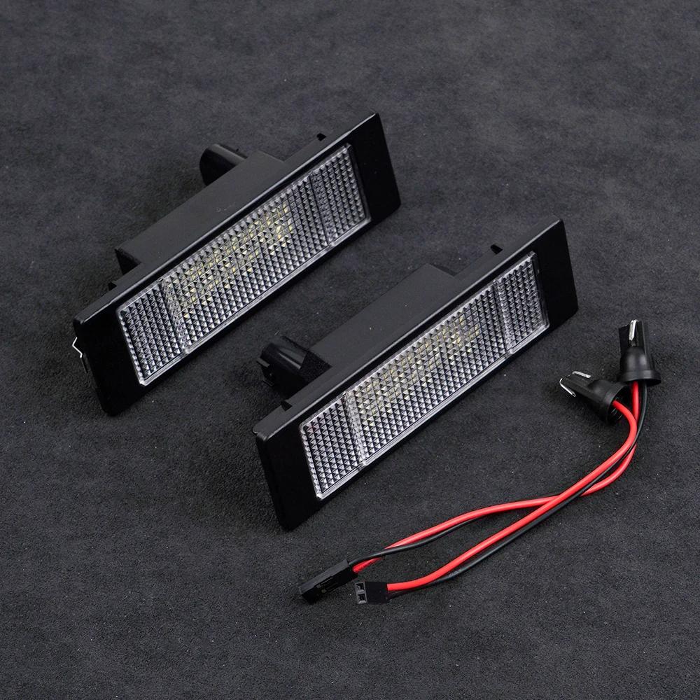 LED License Number Plate Lamp Car Light Luz No Error for BMW 1 Series E81 E87 E63 E64 M6 E85 E86 Z4 F12 F13 F20 K48