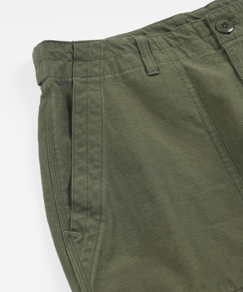 FRIZMWORKS Backsatin Essential Fatigue Shorts _ Olive