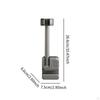 Hands Free Hair Dryer Holder Wall Mounted Organizer for Home And Salon