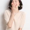 2025 Spring/Autumn Women's Knitwear: Short Sleeve Wool Cardigan with Round Neck
