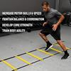 Speed Ladder 19.6ft Workout Ladder With Carry Bag 12 Rung Speed Training Equipment For Gym Outdoor Fitness Practice Baseball
