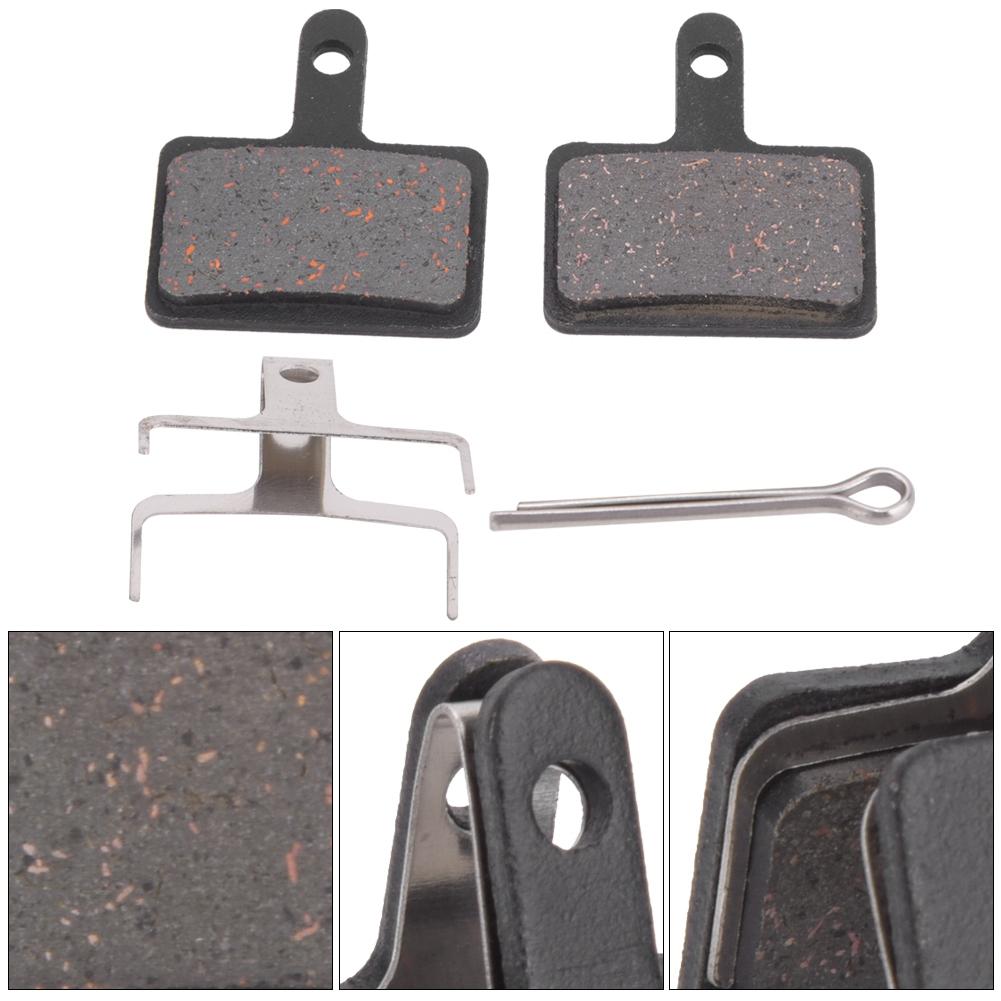 5 Pair Resin SemiMetallic Black Mountain Bike Disc Brake Pad Bicycle Cycling Tool Accessory(DS 01S )
