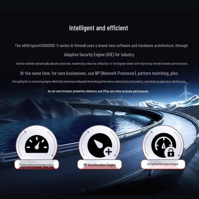 HUAWEI USG6000E-S02-AC Enterprise Firewall