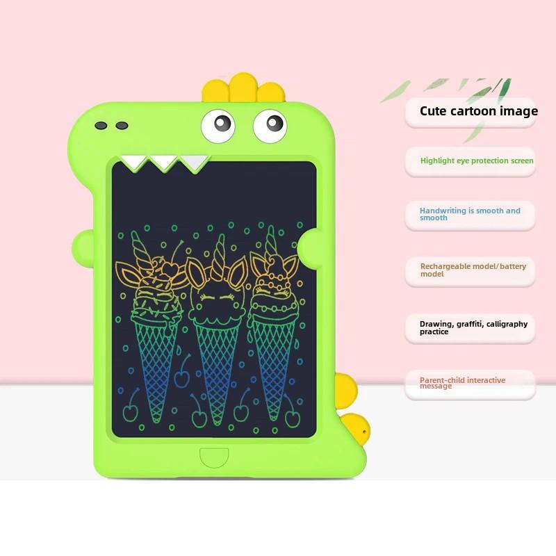 LCD Writing Tablet Toddler Toy 10.5 Inch Graffiti Pad Drawing Tablet Children Gift Dinosaur Toy Drawing Tablet Christmas