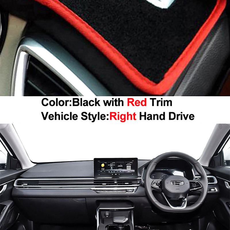 Car Dashboard Cover DashMat For GEELY Emgrand 4th Gen 2026 2026 2026 2026 Avoid Light Pad Accessories Anti-UV Case Carpet
