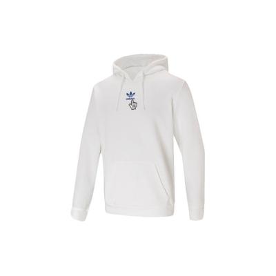 adidas Originals Trefoil Sha Kc Hoodie Men Tops White GN2707