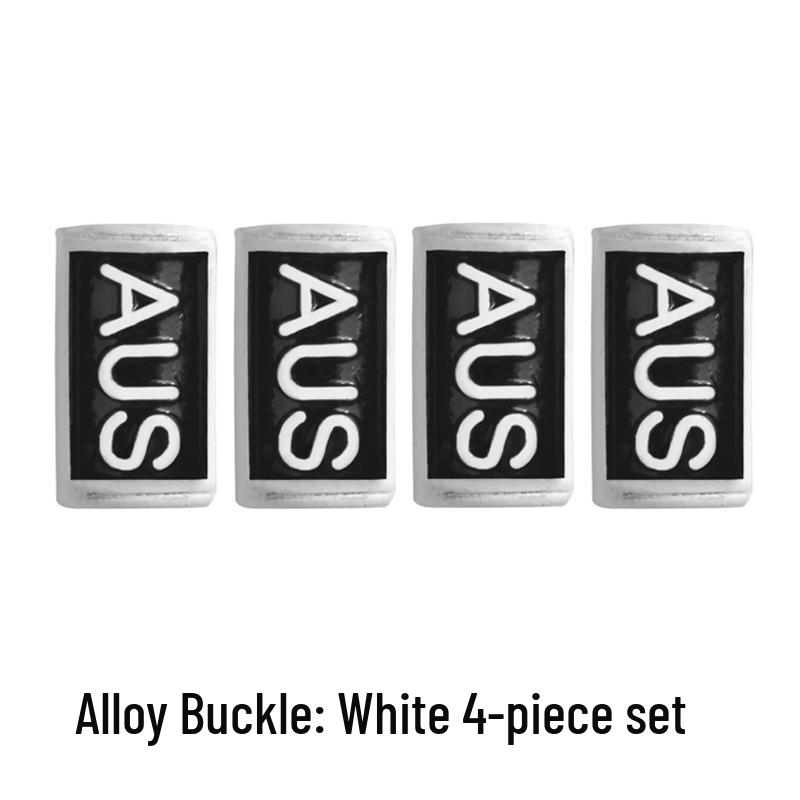 Elastic No-Tie Shoelaces with Buckle for Men s and Women s Canvas Shoes - White 100cm