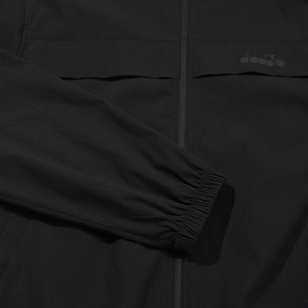Diadora Micro Pleated Jacket Black