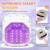 DianaBeauty UV Nail Lamp Professional Portable Nail Dryer with LCD Touch Screen 36 LEDs UV Manicure Lamp Nail Tools