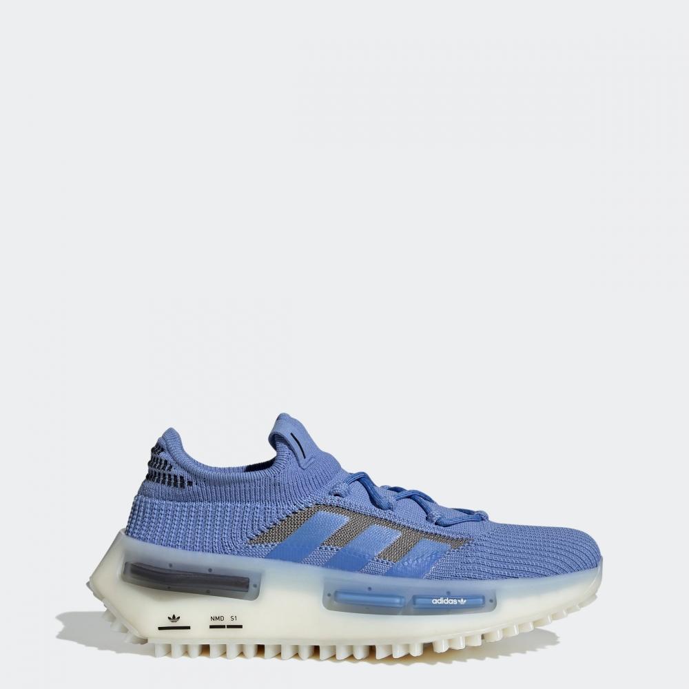 

Adidas Женские кроссовки adidas NMD S1 blue fusion off white cloud white