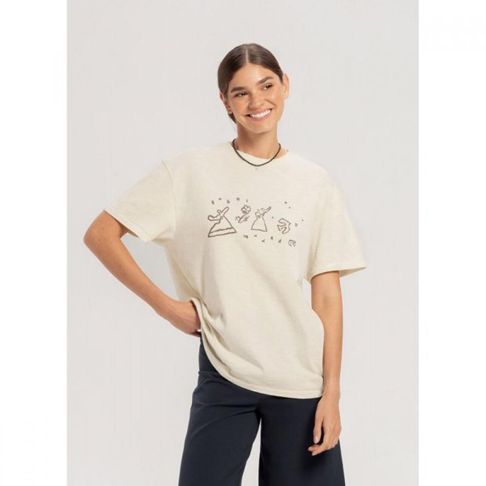 Budhi Mudra Loose FiT T  Bone whiTe  b61003aTs4a V08 
