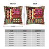 African Pattern Pillow Case Print Pillow Cover For Living Room Chair Vintage Pillowcases
