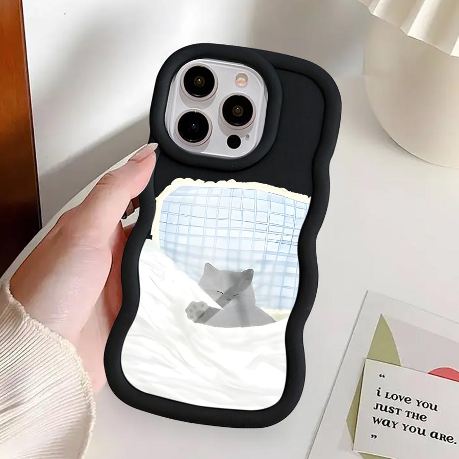 Cartoon Dog Case for iPhone 17 Air 8 13 XR 12 14 16 Pro Max 15 Plus 11 Soft Phone Cover