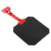 Welding Blackout Panel 18cm Square Red Bracket Portable Welding Blackout Panel for Industry