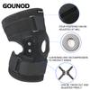 1Pc Adjustable Hinged Knee Brace Knee Joint Brace Support Knee Stabilizer Knee Pad Patella Protector Arthritic Guard Pain Relief