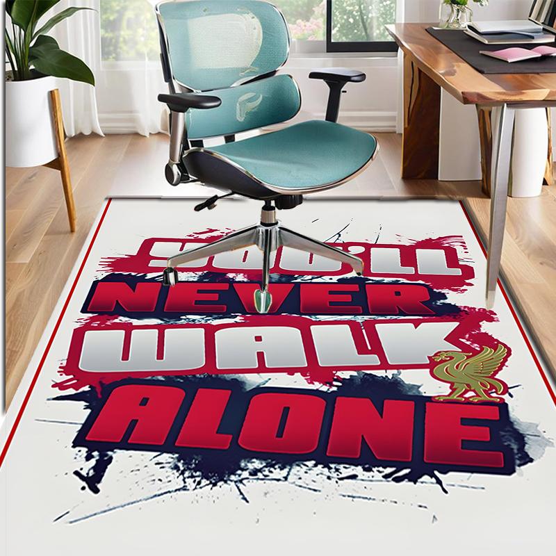 Football team.C Pattern Rug, Indoor/Outdoor Mat, for Picnic, Gameroom, Bedroom, Office, Living Room, Home Decor Carpet, Birthday Gift