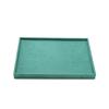 Velvet Dark Green Jewelry Display Tray for Rings, Necklaces, and Earrings