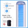 Outdoor Camping Portable Envelope Sleeping Bag - Dirt-Proof, Warm, Thick, Pure Cotton for Adults