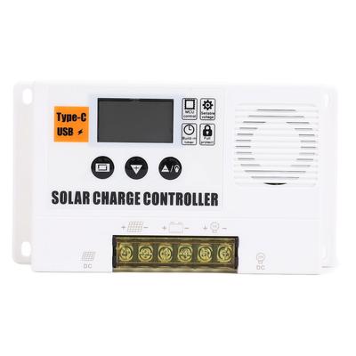 Solar Charge Controller PWM 12V 24V Automatic Adaptation Solar Panel Regulator for Off Grid Systems